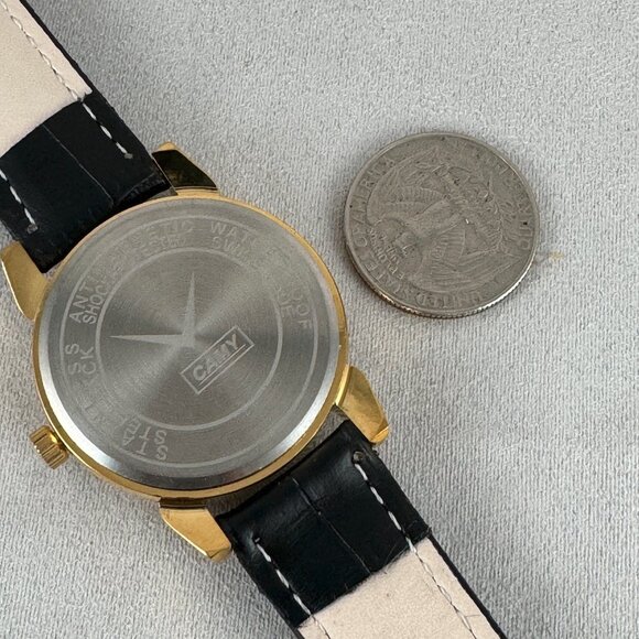 Custom Watch The movement is Swiss 17 jewels and is Hand Wind - Picture 8 of 11